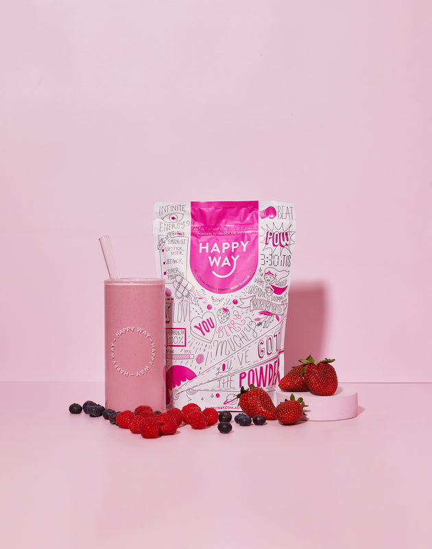 Supercharged Banana Berry Protein Smoothie Kit