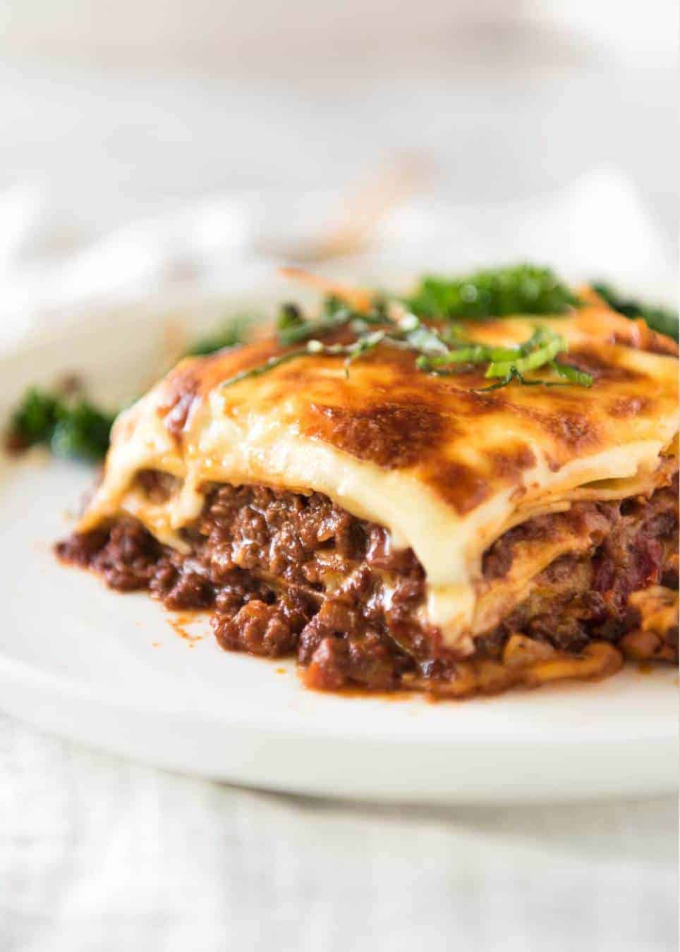 Homemade Beef Lasagna- High Protein