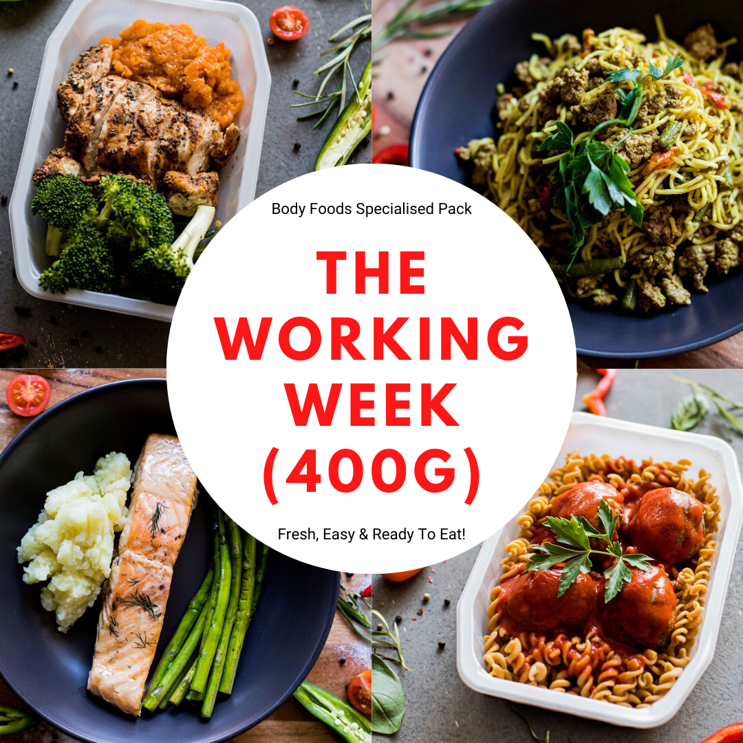 The Working Week Pack (400g) – BodyFood Lean Meals