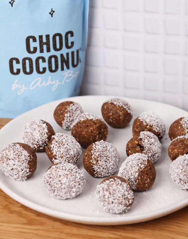 Choc Coconut Protein Balls