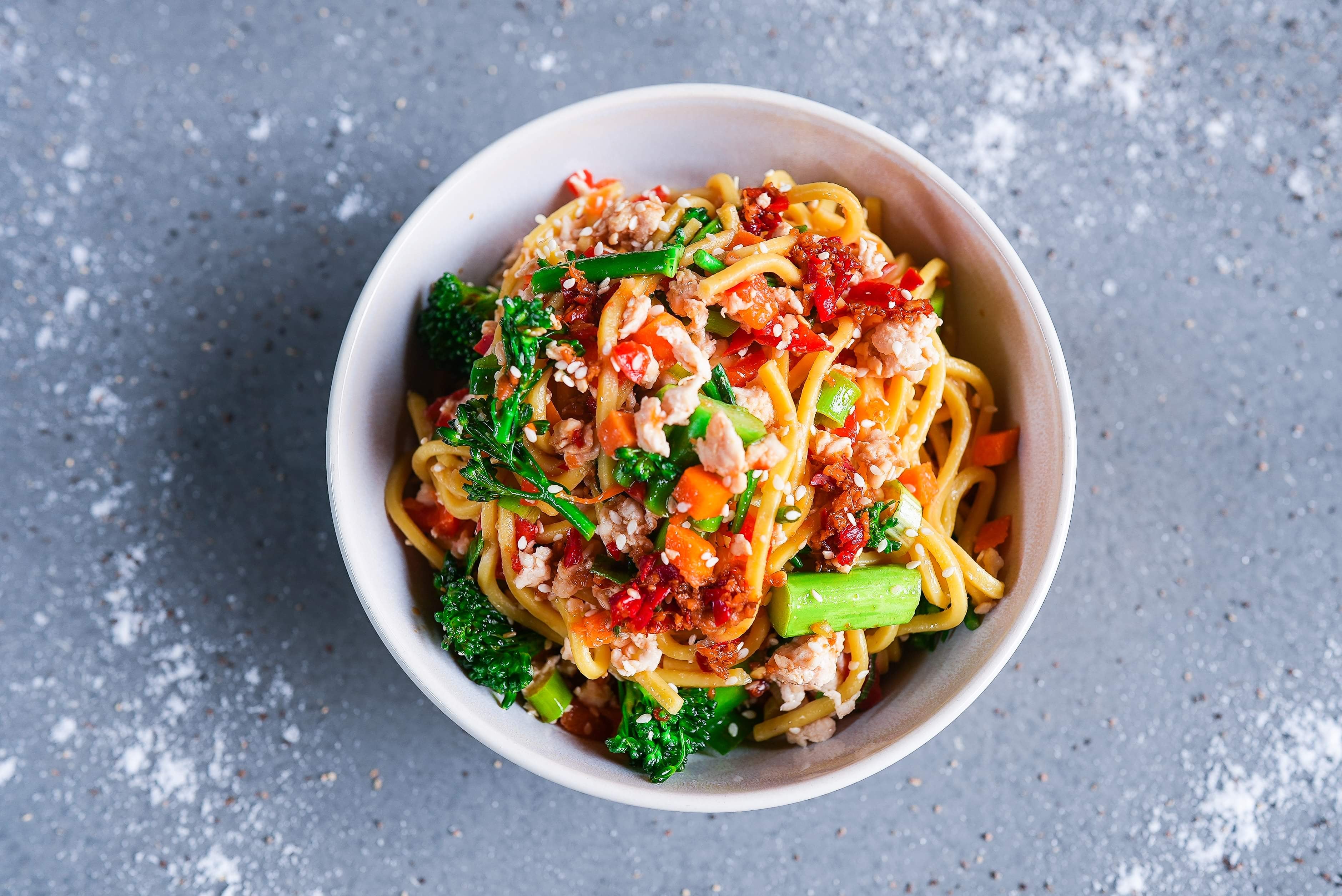 Stir Fried Chicken Noodles