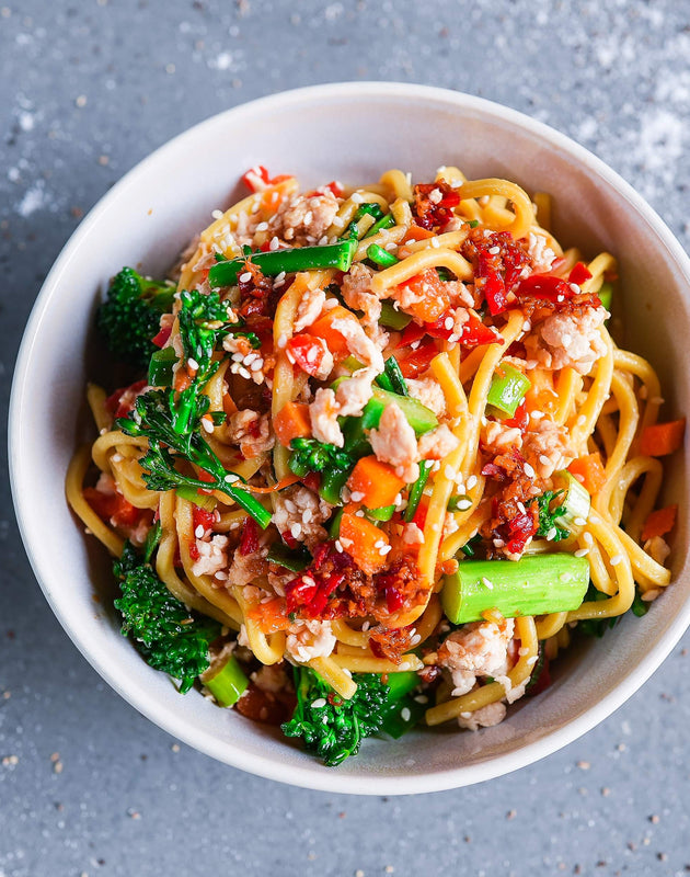 Stir Fried Chicken Noodles